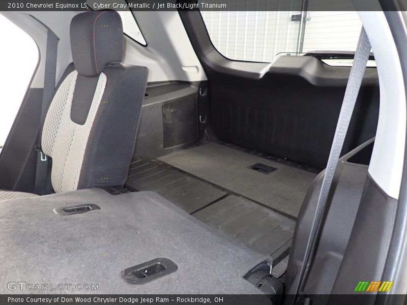 Cyber Gray Metallic / Jet Black/Light Titanium 2010 Chevrolet Equinox LS