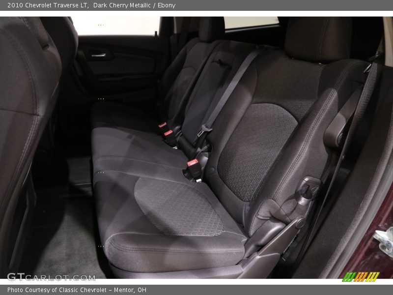 Dark Cherry Metallic / Ebony 2010 Chevrolet Traverse LT