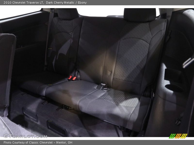Dark Cherry Metallic / Ebony 2010 Chevrolet Traverse LT