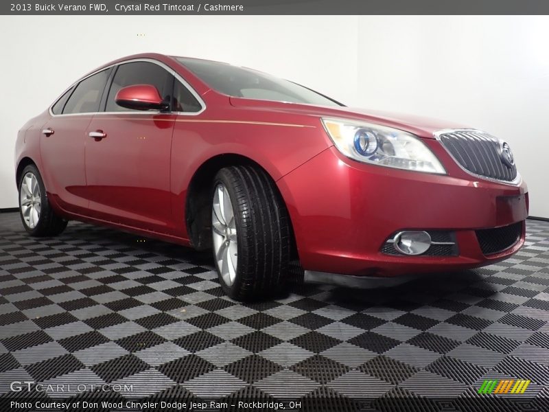 Crystal Red Tintcoat / Cashmere 2013 Buick Verano FWD