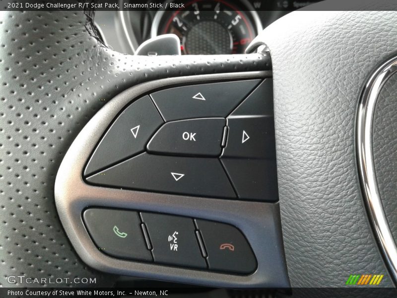 Sinamon Stick / Black 2021 Dodge Challenger R/T Scat Pack