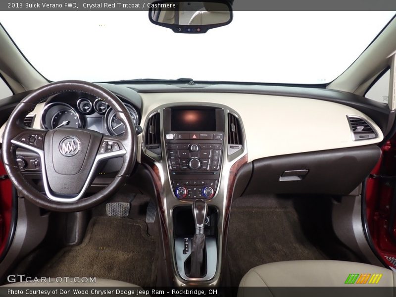 Crystal Red Tintcoat / Cashmere 2013 Buick Verano FWD