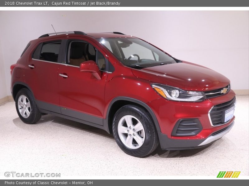 Cajun Red Tintcoat / Jet Black/Brandy 2018 Chevrolet Trax LT