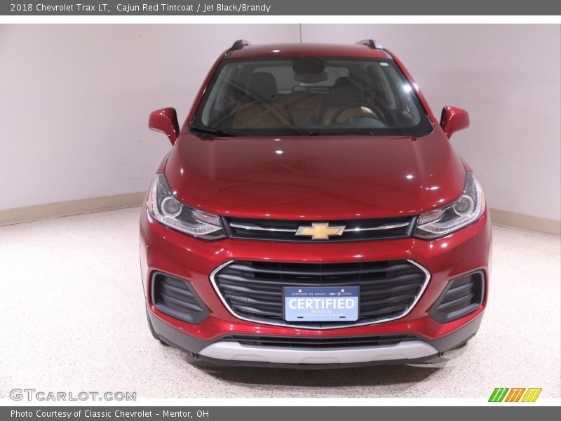 Cajun Red Tintcoat / Jet Black/Brandy 2018 Chevrolet Trax LT