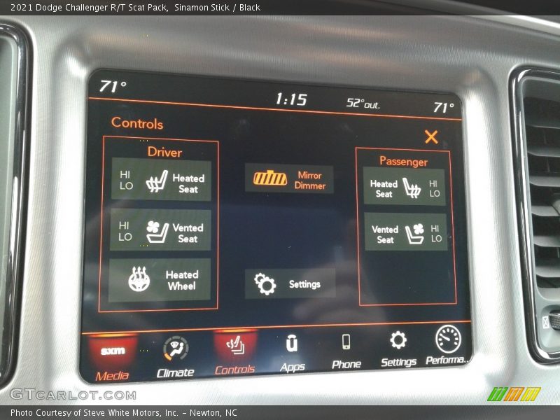 Sinamon Stick / Black 2021 Dodge Challenger R/T Scat Pack