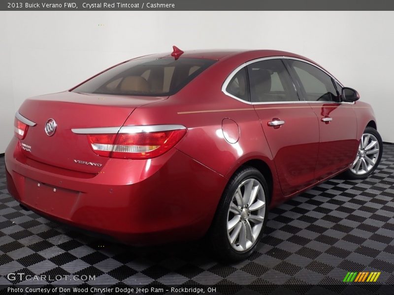 Crystal Red Tintcoat / Cashmere 2013 Buick Verano FWD