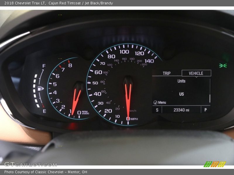 Cajun Red Tintcoat / Jet Black/Brandy 2018 Chevrolet Trax LT