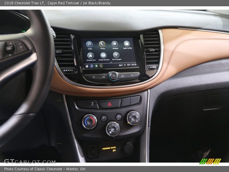 Cajun Red Tintcoat / Jet Black/Brandy 2018 Chevrolet Trax LT