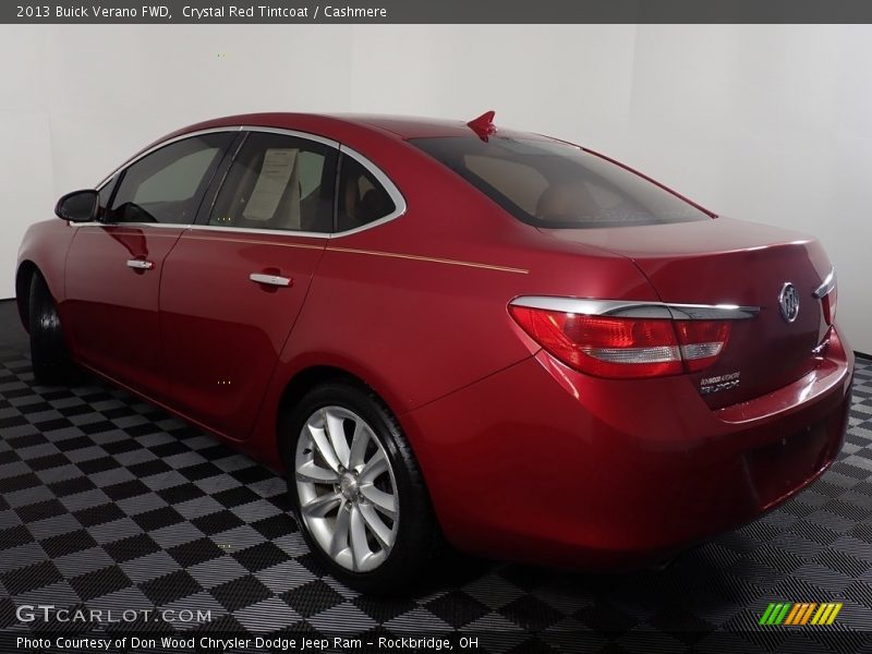 Crystal Red Tintcoat / Cashmere 2013 Buick Verano FWD