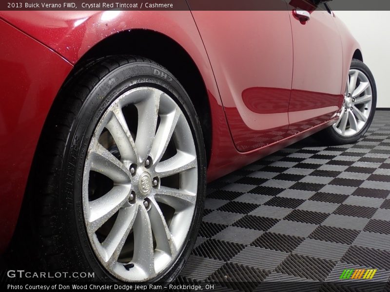 Crystal Red Tintcoat / Cashmere 2013 Buick Verano FWD