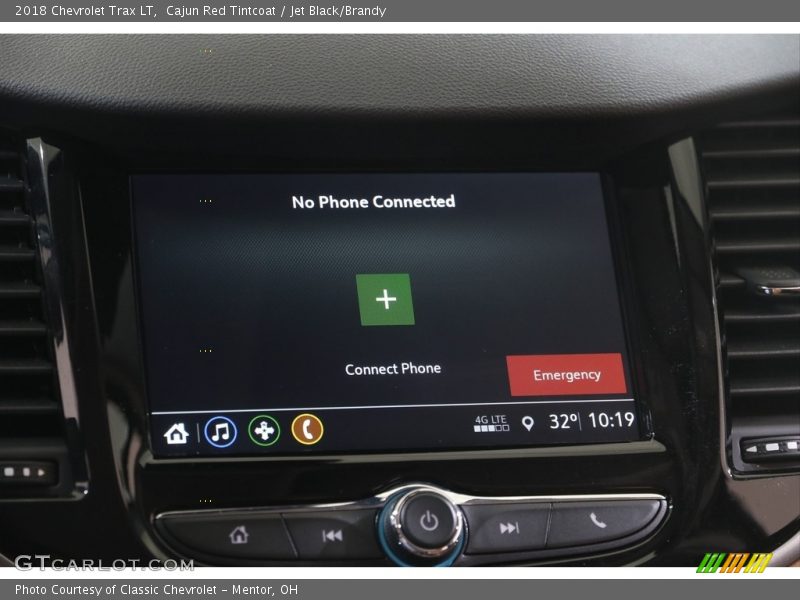 Cajun Red Tintcoat / Jet Black/Brandy 2018 Chevrolet Trax LT