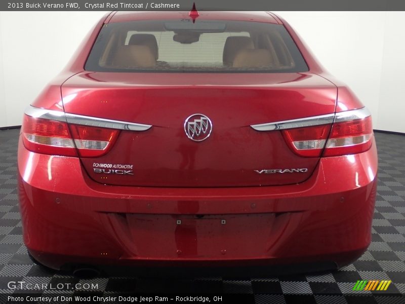 Crystal Red Tintcoat / Cashmere 2013 Buick Verano FWD
