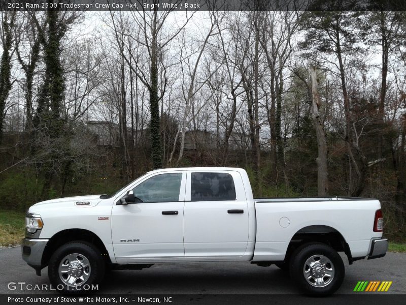 Bright White / Black 2021 Ram 2500 Tradesman Crew Cab 4x4