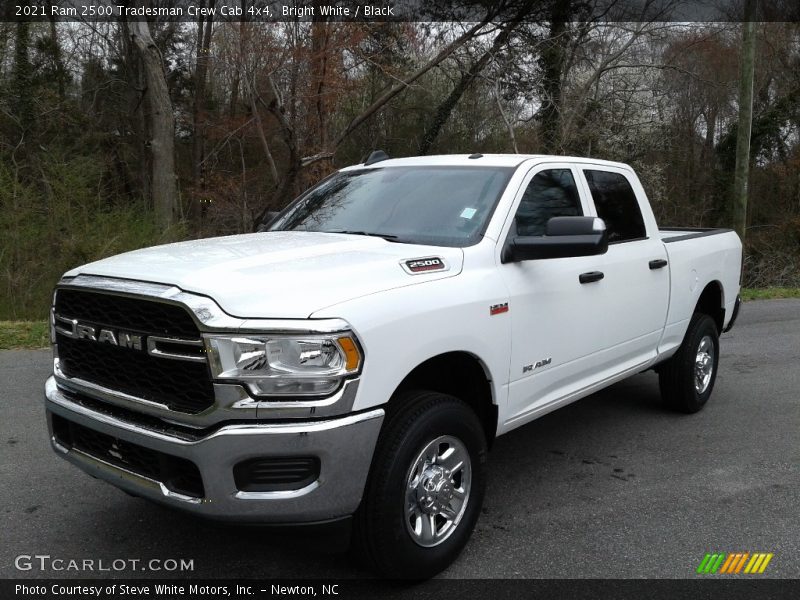 Bright White / Black 2021 Ram 2500 Tradesman Crew Cab 4x4