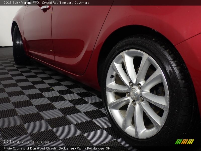 Crystal Red Tintcoat / Cashmere 2013 Buick Verano FWD