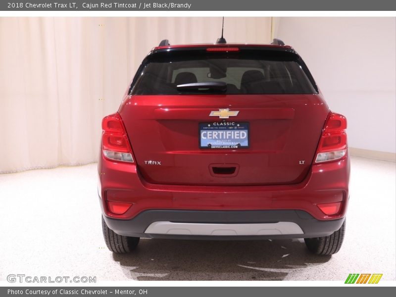 Cajun Red Tintcoat / Jet Black/Brandy 2018 Chevrolet Trax LT