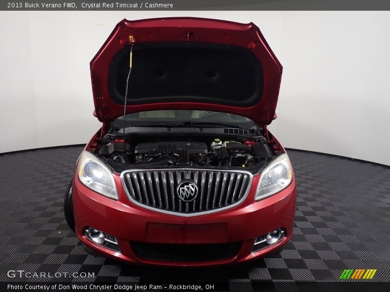 Crystal Red Tintcoat / Cashmere 2013 Buick Verano FWD