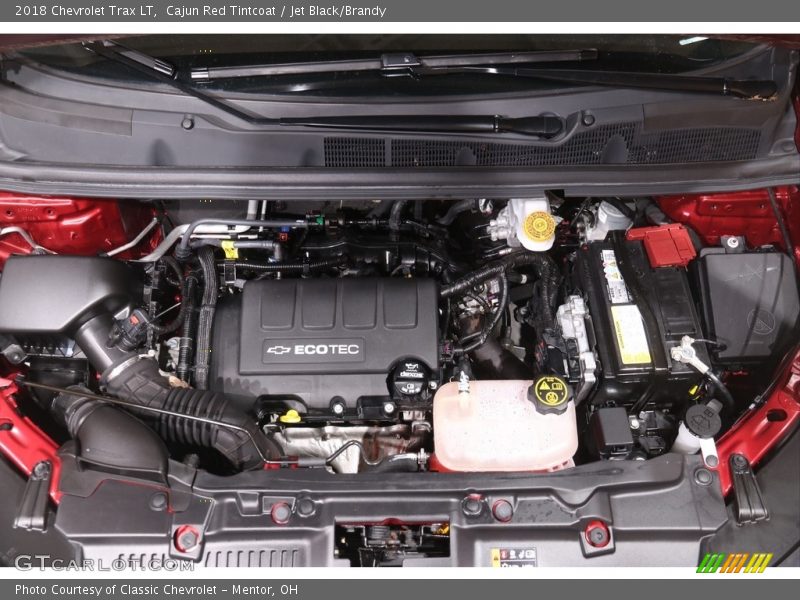 Cajun Red Tintcoat / Jet Black/Brandy 2018 Chevrolet Trax LT