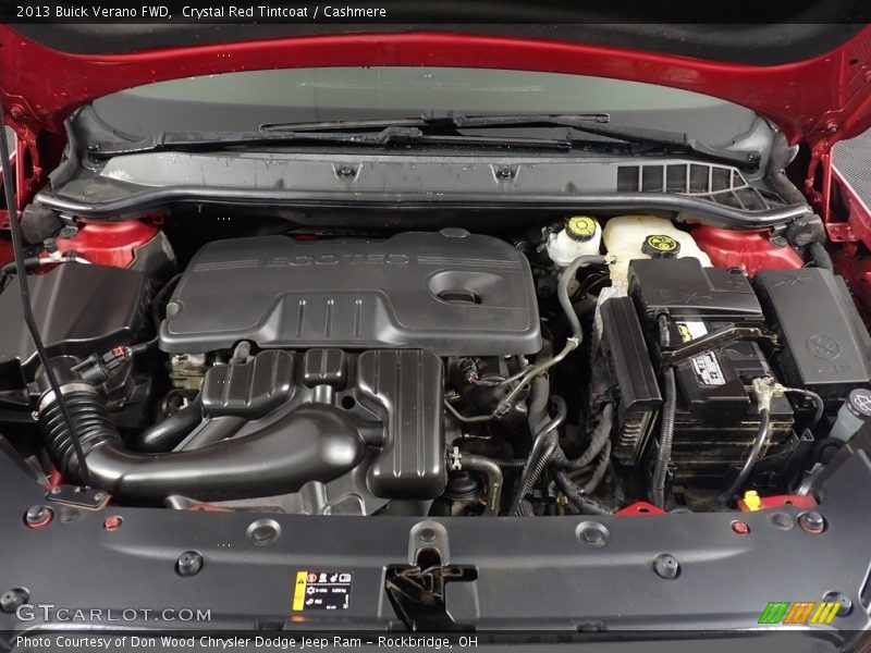 Crystal Red Tintcoat / Cashmere 2013 Buick Verano FWD