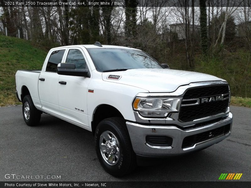 Bright White / Black 2021 Ram 2500 Tradesman Crew Cab 4x4