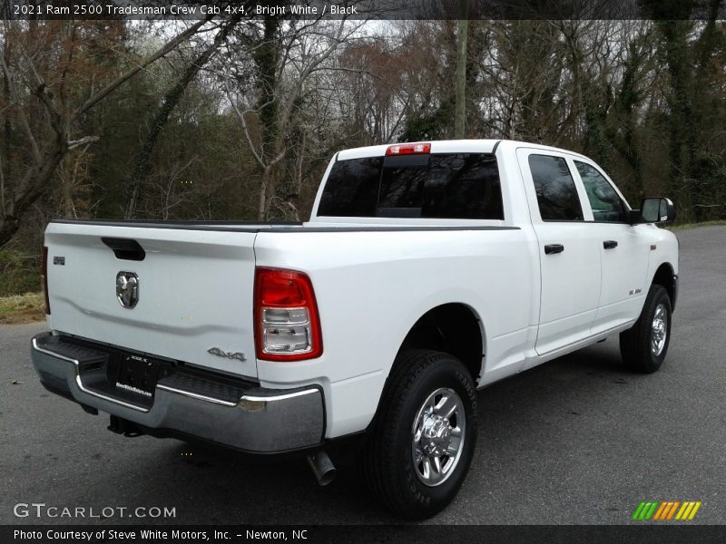 Bright White / Black 2021 Ram 2500 Tradesman Crew Cab 4x4