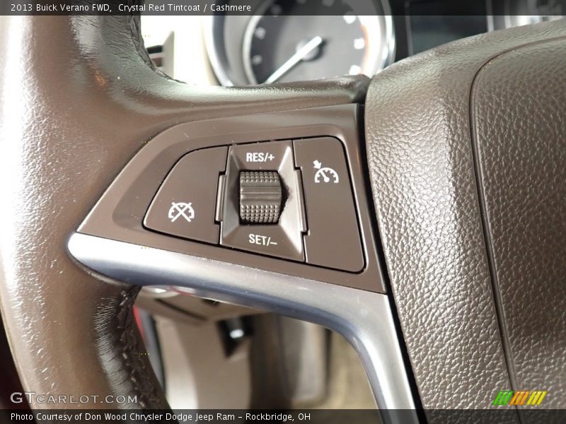 Crystal Red Tintcoat / Cashmere 2013 Buick Verano FWD