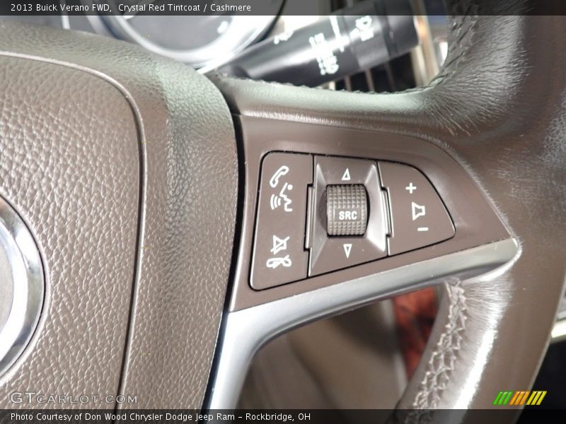 Crystal Red Tintcoat / Cashmere 2013 Buick Verano FWD