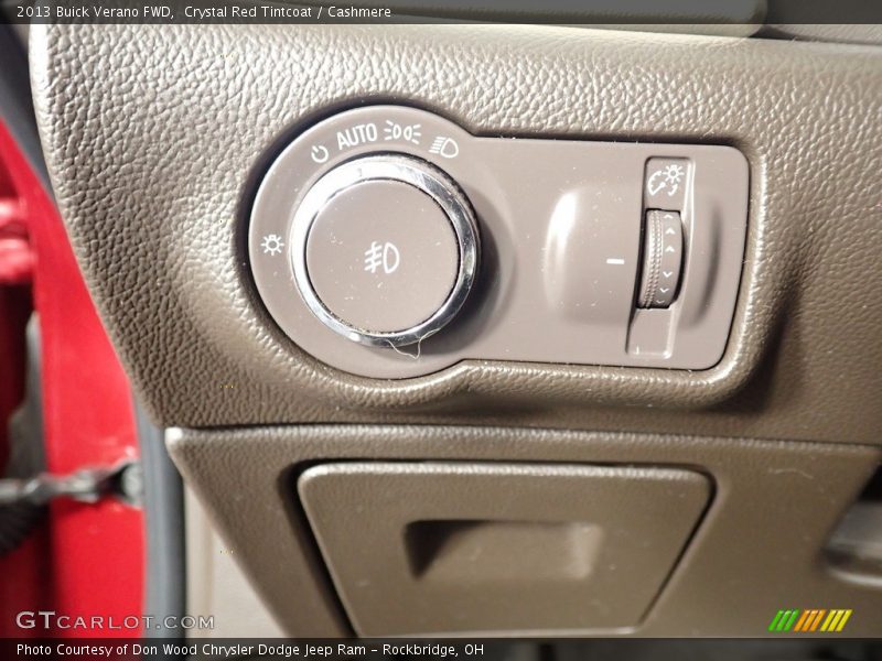 Crystal Red Tintcoat / Cashmere 2013 Buick Verano FWD