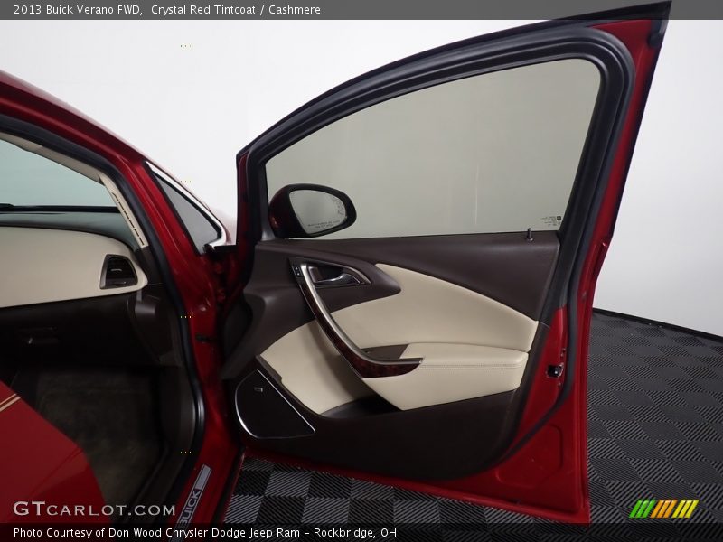 Crystal Red Tintcoat / Cashmere 2013 Buick Verano FWD
