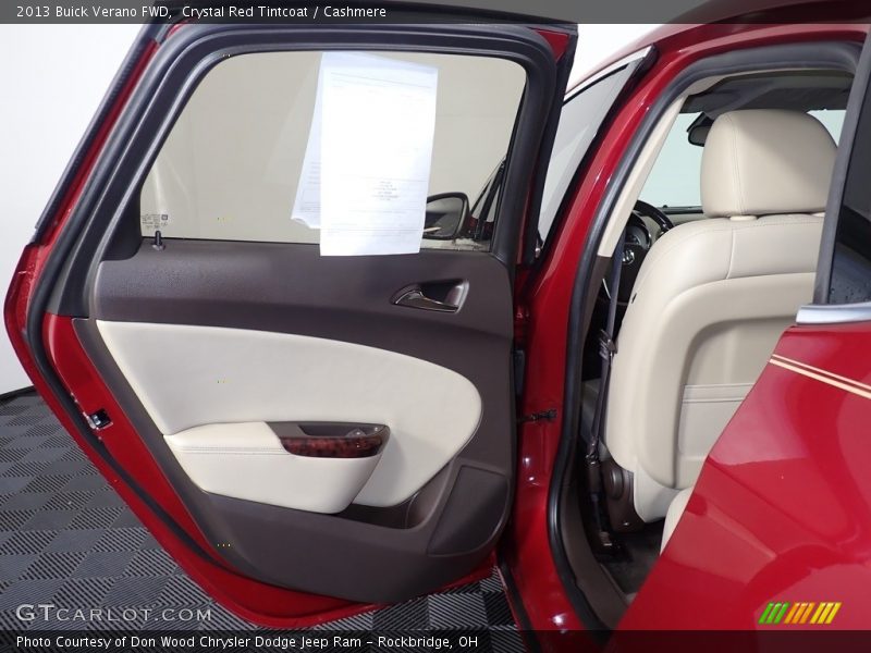 Crystal Red Tintcoat / Cashmere 2013 Buick Verano FWD