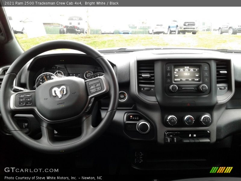 Bright White / Black 2021 Ram 2500 Tradesman Crew Cab 4x4