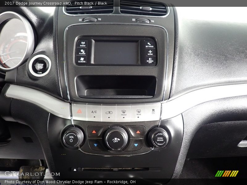 Pitch Black / Black 2017 Dodge Journey Crossroad AWD