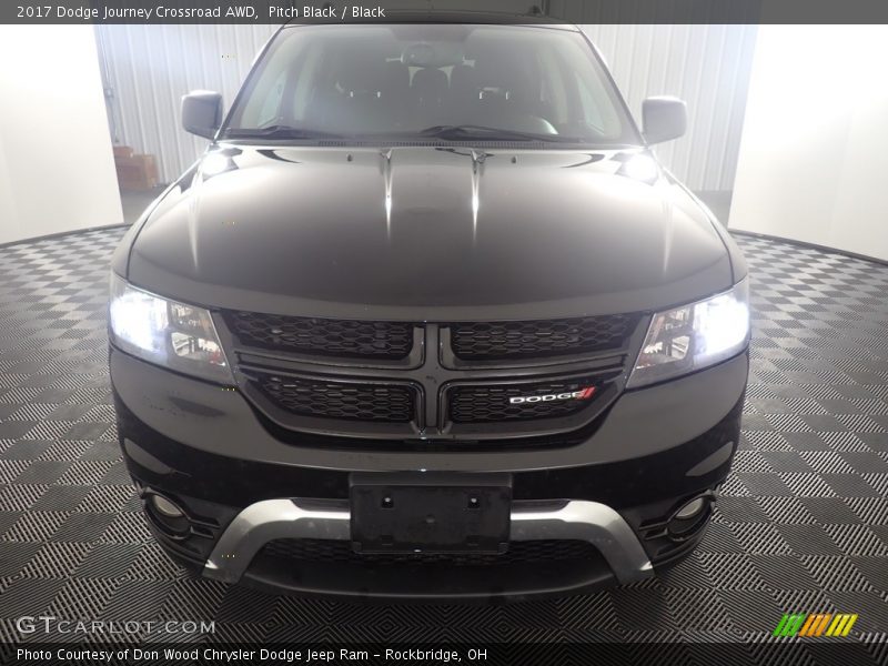 Pitch Black / Black 2017 Dodge Journey Crossroad AWD