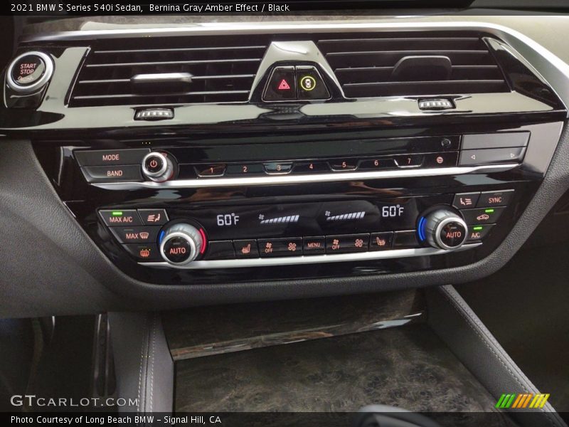 Bernina Gray Amber Effect / Black 2021 BMW 5 Series 540i Sedan