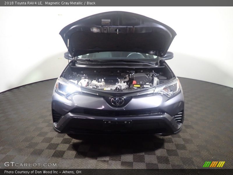 Magnetic Gray Metallic / Black 2018 Toyota RAV4 LE