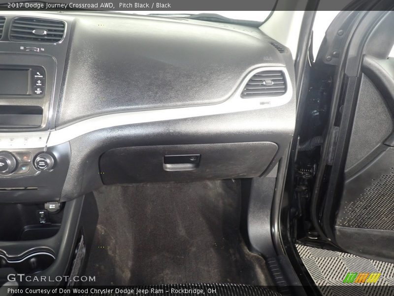 Pitch Black / Black 2017 Dodge Journey Crossroad AWD