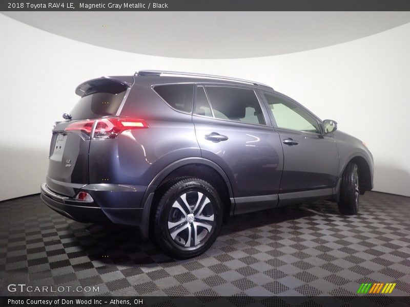 Magnetic Gray Metallic / Black 2018 Toyota RAV4 LE