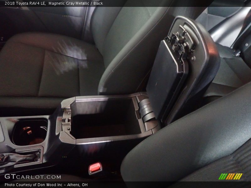 Magnetic Gray Metallic / Black 2018 Toyota RAV4 LE