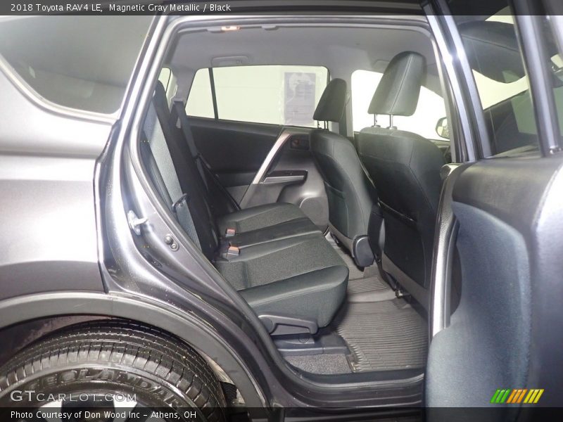 Magnetic Gray Metallic / Black 2018 Toyota RAV4 LE
