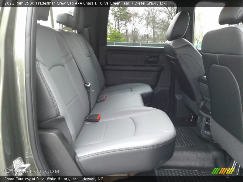 Olive Green Pearl / Diesel Gray/Black 2021 Ram 3500 Tradesman Crew Cab 4x4 Chassis