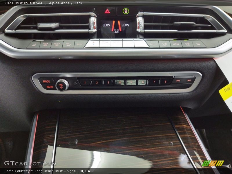 Alpine White / Black 2021 BMW X5 sDrive40i