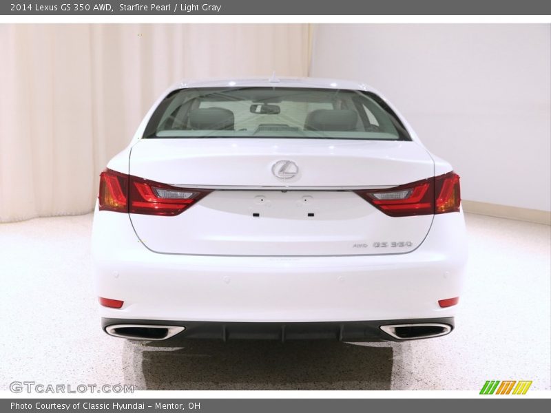 Starfire Pearl / Light Gray 2014 Lexus GS 350 AWD