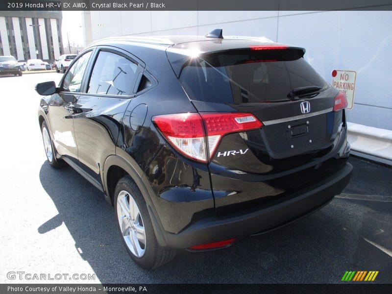 Crystal Black Pearl / Black 2019 Honda HR-V EX AWD
