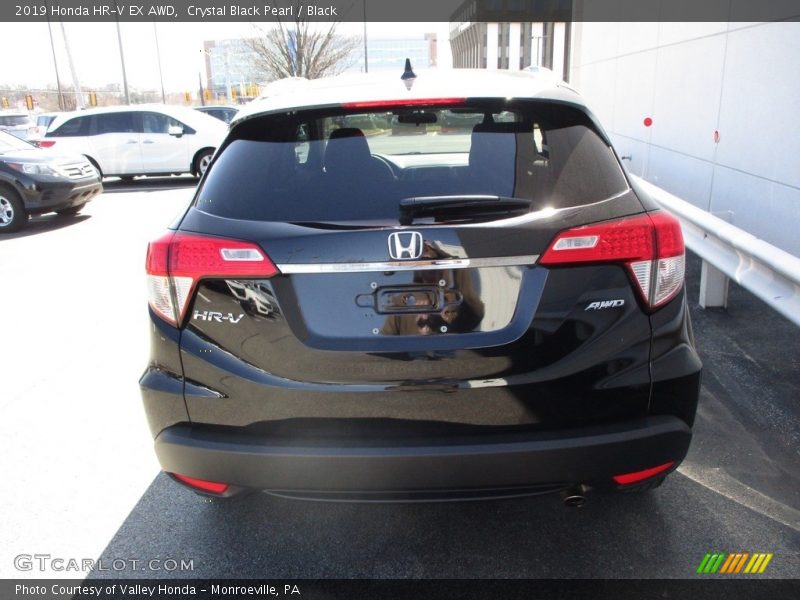 Crystal Black Pearl / Black 2019 Honda HR-V EX AWD