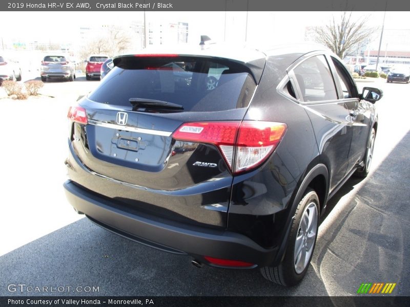 Crystal Black Pearl / Black 2019 Honda HR-V EX AWD