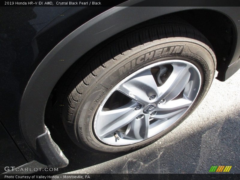 Crystal Black Pearl / Black 2019 Honda HR-V EX AWD