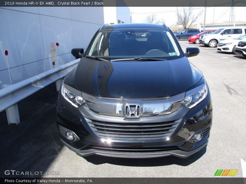 Crystal Black Pearl / Black 2019 Honda HR-V EX AWD