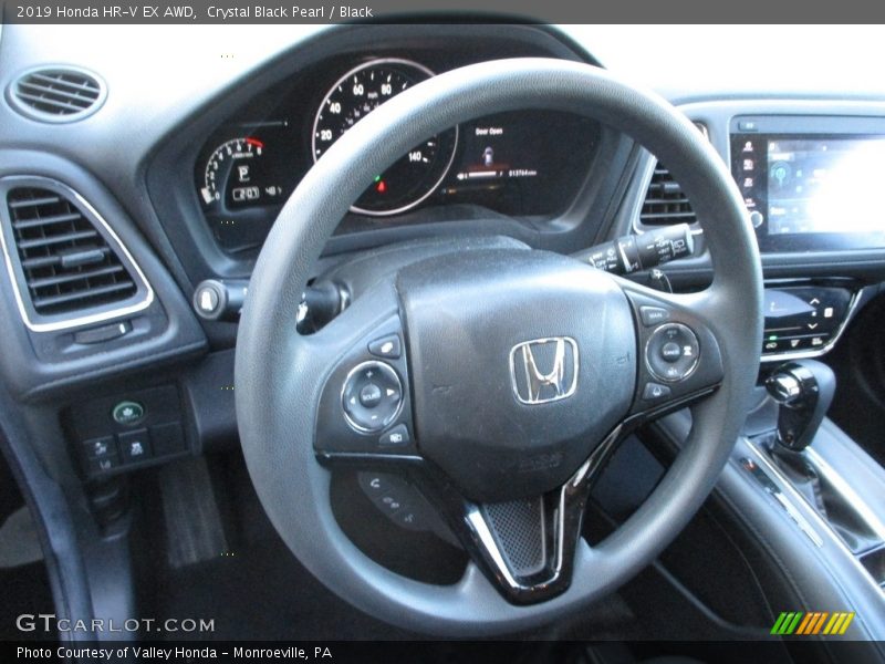 Crystal Black Pearl / Black 2019 Honda HR-V EX AWD