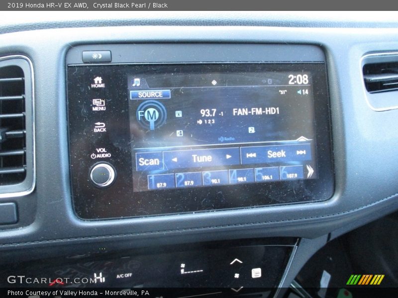 Crystal Black Pearl / Black 2019 Honda HR-V EX AWD