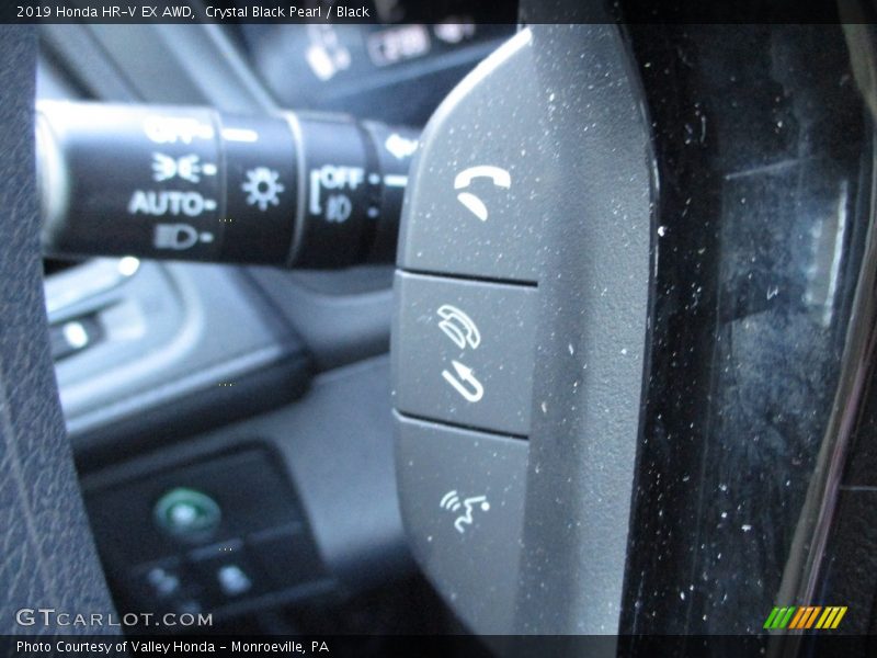 Crystal Black Pearl / Black 2019 Honda HR-V EX AWD